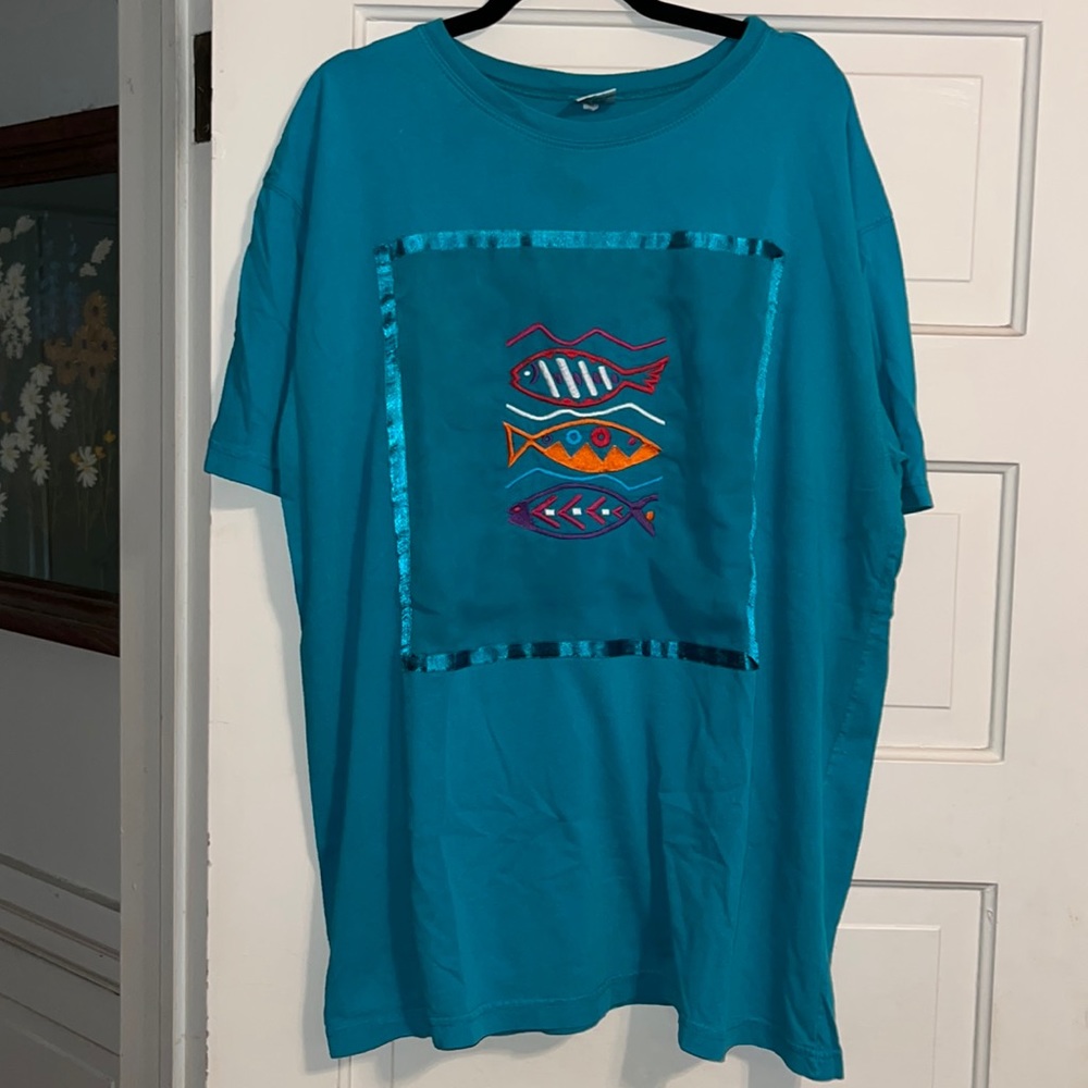Embroidered Tee